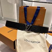 LOUIS VUITTON | Belt In Black 01 4 cm - 1
