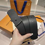 LOUIS VUITTON | Belt In Black 01 4 cm - 5
