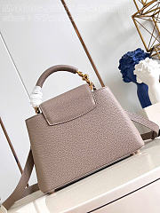 Louis Vuitton | Capucines BB Taurillon Leather In Beige M48865 - 27 x 18 x 9cm - 2