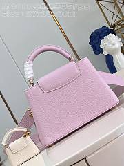 Louis Vuitton | Capucines BB Taurillon Leather In Pink M48865 - 27 x 18 x 9cm - 6