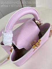 Louis Vuitton | Capucines BB Taurillon Leather In Pink M48865 - 27 x 18 x 9cm - 5