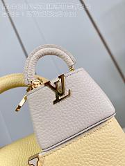 Louis Vuitton | Capucines BB Taurillon Leather In Yellow M48865 - 27 x 18 x 9cm - 6