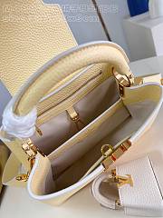 Louis Vuitton | Capucines BB Taurillon Leather In Yellow M48865 - 27 x 18 x 9cm - 3