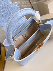 Louis Vuitton | Capucines BB Taurillon Leather In Blue M48865 - 27 x 18 x 9cm - 4