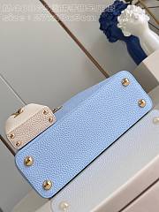 Louis Vuitton | Capucines BB Taurillon Leather In Blue M48865 - 27 x 18 x 9cm - 2