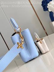 Louis Vuitton | Capucines Mini Taurillon Leather In Blue M48865 - 6