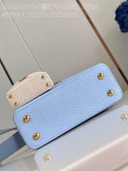 Louis Vuitton | Capucines Mini Taurillon Leather In Blue M48865 - 5
