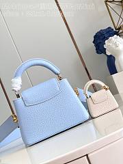 Louis Vuitton | Capucines Mini Taurillon Leather In Blue M48865 - 4
