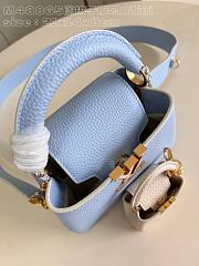 Louis Vuitton | Capucines Mini Taurillon Leather In Blue M48865 - 3