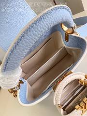 Louis Vuitton | Capucines Mini Taurillon Leather In Blue M48865 - 2