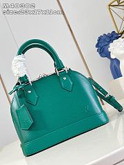 LOUIS VUITTON | Alma bb epi leather green M40302 - 1