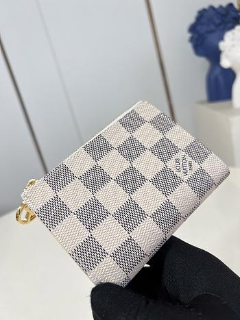LOUIS VUITTON | Lisa Wallet Coated canvas Damier Azur
