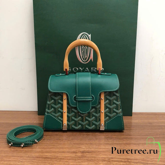 GOYARD | Saigon Mini Green Bag  - 1