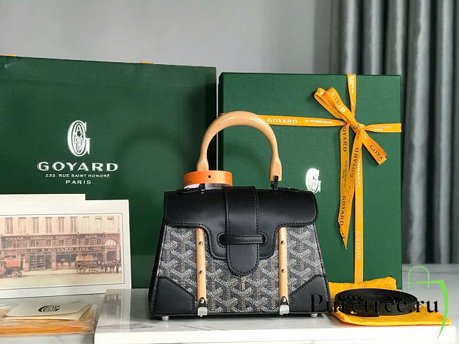 GOYARD | Saigon Mini Black Bag - 1