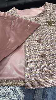 Chanel Popular plaid vest fabric 01 - 6