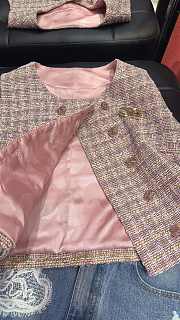 Chanel Popular plaid vest fabric 01 - 4