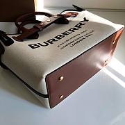 BURBERRY | Horseferry Print Canvas Tote Bag Size 28 cm - 5