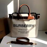 BURBERRY | Horseferry Print Canvas Tote Bag Size 40 cm - 1