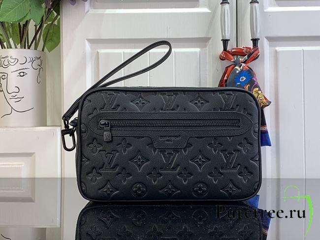 LOUIS VUITTON | Pochette Kasai Bag Monogram Shadow - 1