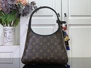 LOUIS VUITTON | The Drop PM Monogram Canvas Flower Hobo - 3