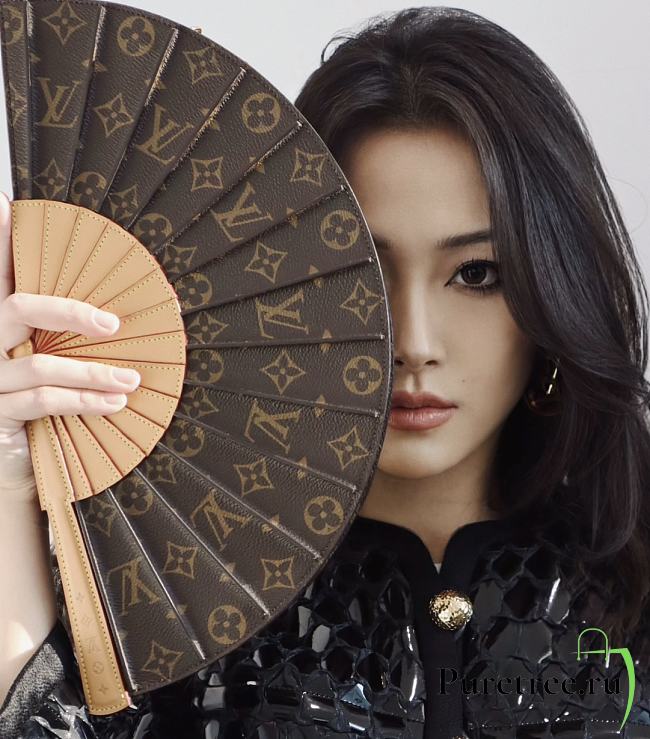 LOUIS VUITTON | Fan Monogram In Brown - 1