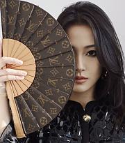 LOUIS VUITTON | Fan Monogram In Brown - 1