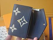 LOUIS VUITTON | Victorine Wallet Monogram Canvas Dark Blue - 2