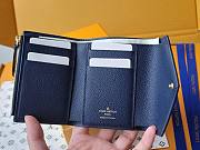 LOUIS VUITTON | Victorine Wallet Monogram Canvas Dark Blue - 6