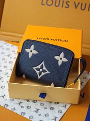 LOUIS VUITTON | Zippy Coin Purse In Dark Blue - 3
