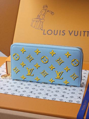 LOUIS VUITTON | Long Wallet In Blue