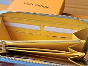 LOUIS VUITTON | Long Wallet In Blue - 4