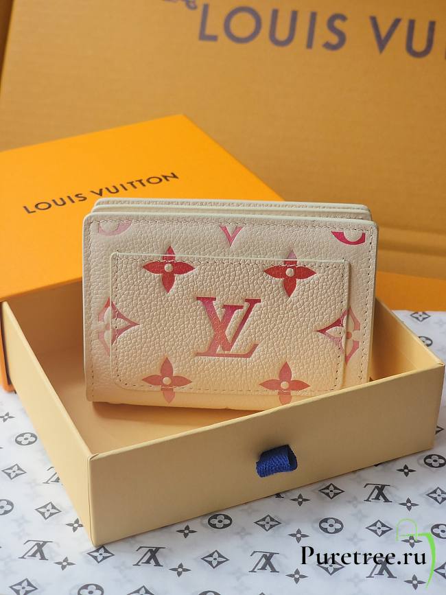LOUIS VUITTON | Cléa Monogram Empreinte Sunrise Aquarelle M83481  - 1