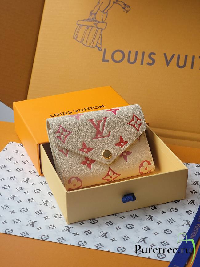 LOUIS VUITTON | Victorine Monogram Flowers Sunrise Aquarelle M83507  - 1