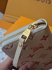 LOUIS VUITTON | Zippy Wallet Monogram Empreinte Leather Sunrise Aquarelle - 5