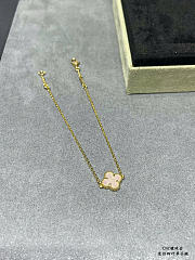 Van Cleef & Arpels Vintage Alhambra pendant in gold/rose gold/silver - 3