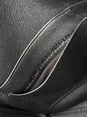 BALENCIAGA | Bel Air Clutch with Strap Small for Women in Black Silver harware - 6