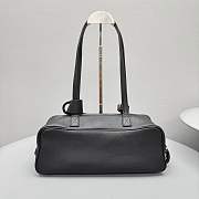 BALENCIAGA | Women's Carrie Bowling Bag Small in Black - 3