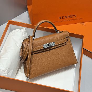 HERMES | Mini Kelly 19 In Brown