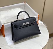 HERMES | Mini Kelly 19 In Black - 6