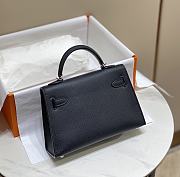 HERMES | Mini Kelly 19 In Black - 5