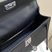 HERMES | Mini Kelly 19 In Black - 2