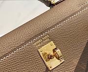 HERMES | Mini Kelly 19 In Gray - 2