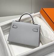 HERMES | Mini Kelly 19 In Blue - 2