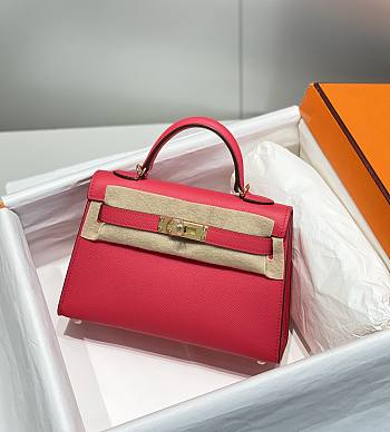 HERMES | Mini Kelly 19 In Red