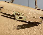 HERMES | Mini Kelly 19 In Tau beige - 6