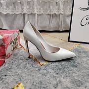 DG Pointed Toe high heels in white - 4