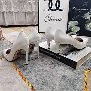 DG Pointed Toe high heels in white - 3
