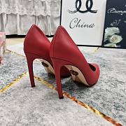 DG Pointed Toe high heels in red - 6