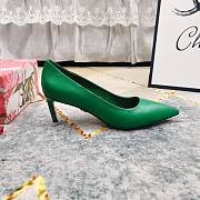 DG Pointed Toe high heels in green - 6