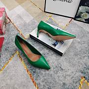 DG Pointed Toe high heels in green - 4